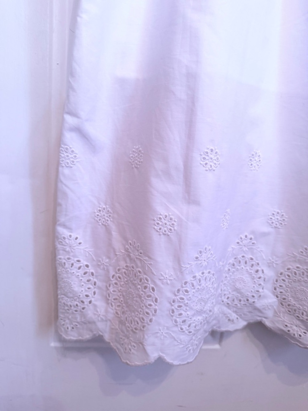 Rachel Zoe White Eyelet Maxi Dress - Picture 7 of 10